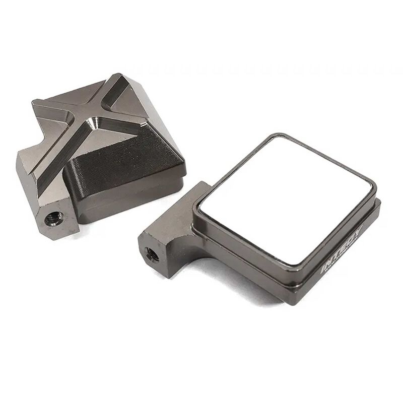 Billet Machined Realistic Side View Mirrors for Axial SCX6 Crawler
