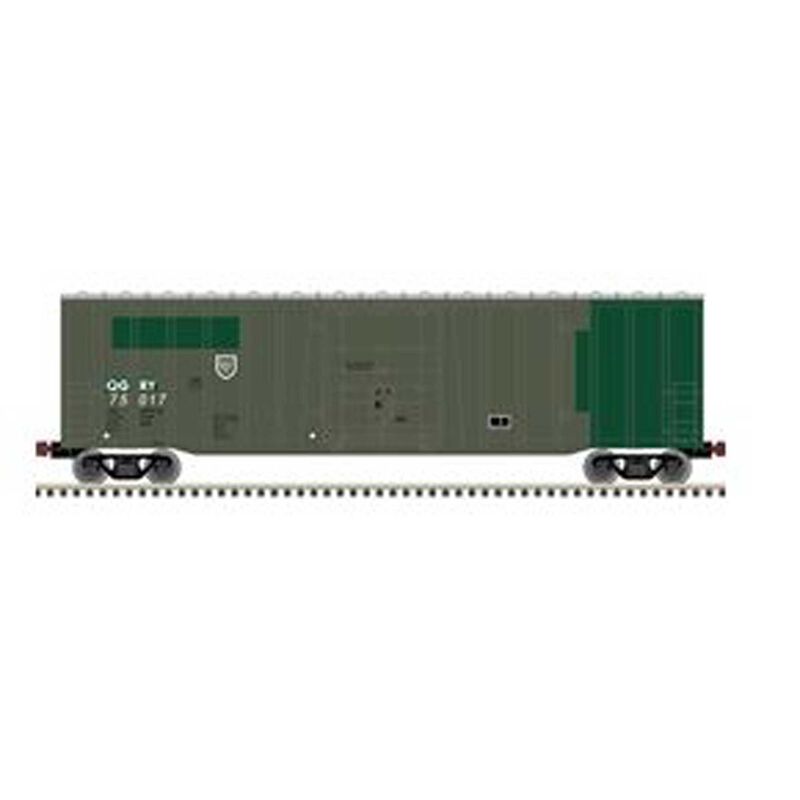 HO NSC 50' Plugdoor Boxcar Quebec Gatineau #75117