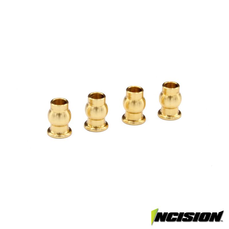 Brass Upper Shock Pivot Balls for Incision Shocks