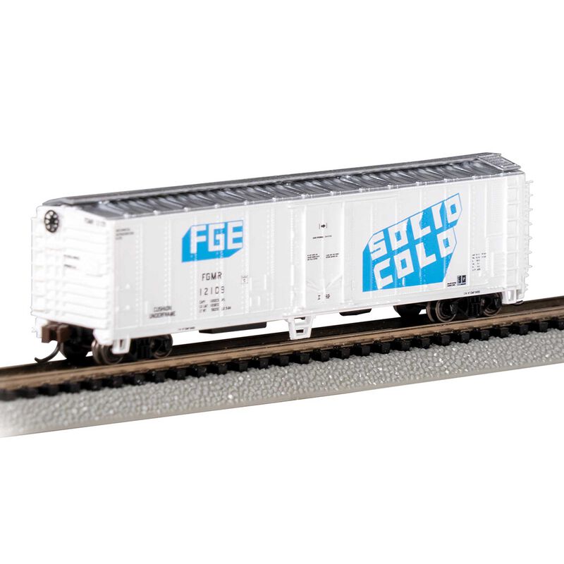 ACF 50' STEEL REEFER - FRUIT GROWERS EXPRESS #12109 (Solid Cold) - N Scale