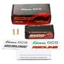7.6V 6500mAh 2S 140C Redline 2.0 LiHV Hardcase Battery: 5.0mm Bullet