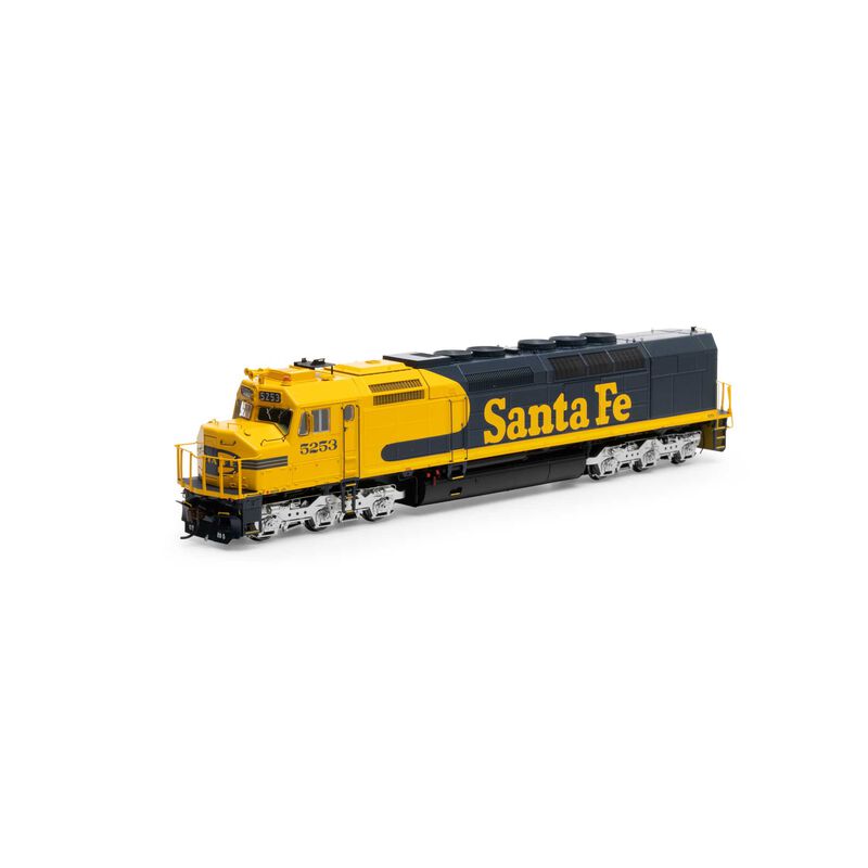 HO SDP40F Locomotive with DCC & Sound, ATSF #5253