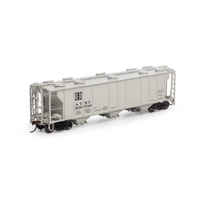 HO PS-2 2893 3-Bay Covered Hopper, SF #300739