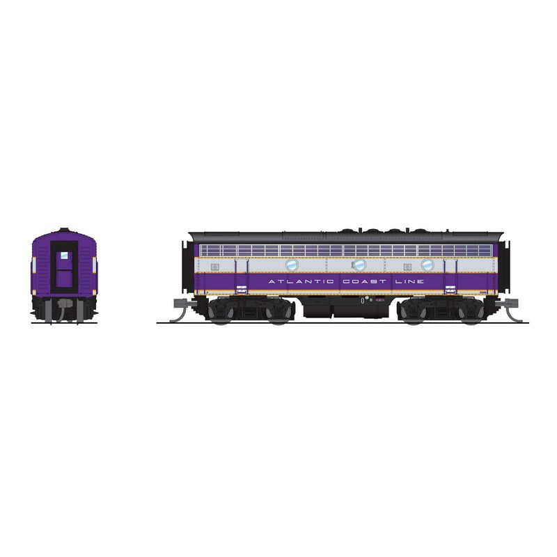 EMD F3B, ACL 343B, Purple & Silver, No-Sound / DCC-Ready, N