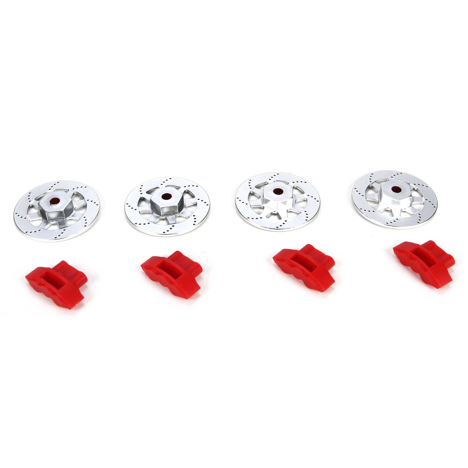 Wheel Hex Brake Rotor & Caliper FR RR Set  V100