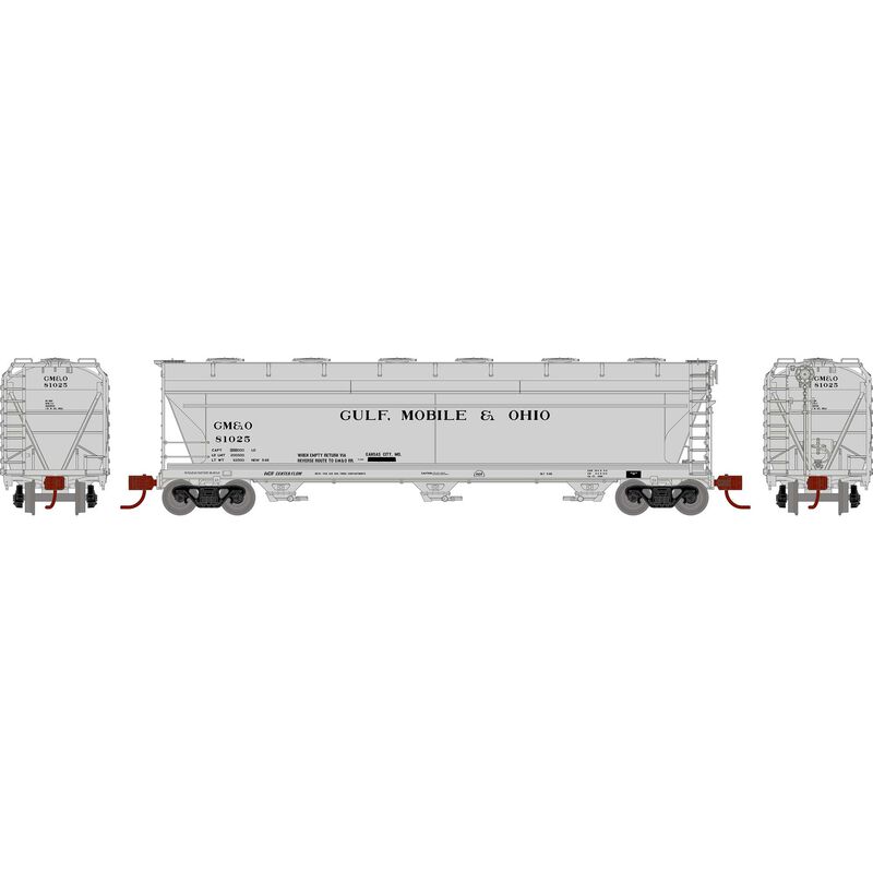 N ACF 4600 3-Bay CF Hopper, GM&O #81025