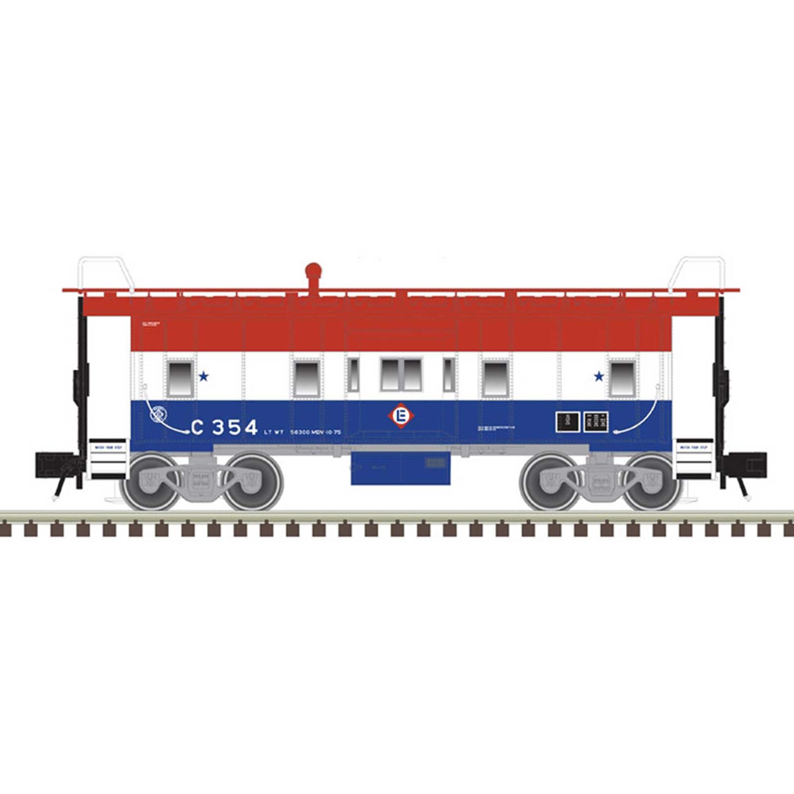 O Caboose Erie Lackawanna Bi-Centennial C354