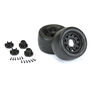 1/10 Prime Front/Rear 2.8" Street MT Tires Mounted 12mm Blk Raid (2)