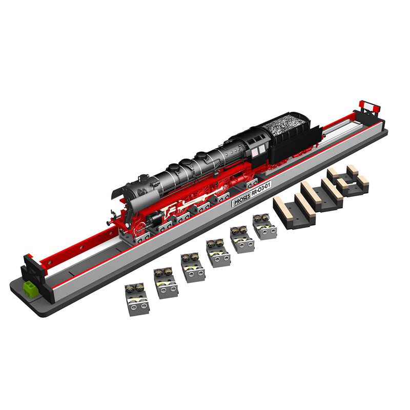 O 3-Rail Rolling Road Rollers (6) & Cleaners (4)