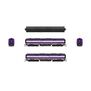 N EMD E7 A/B Locomotive, ACL 533 / 760B, Purple & Silver, A-unit with DCC & Sound, Unpowered B-unit