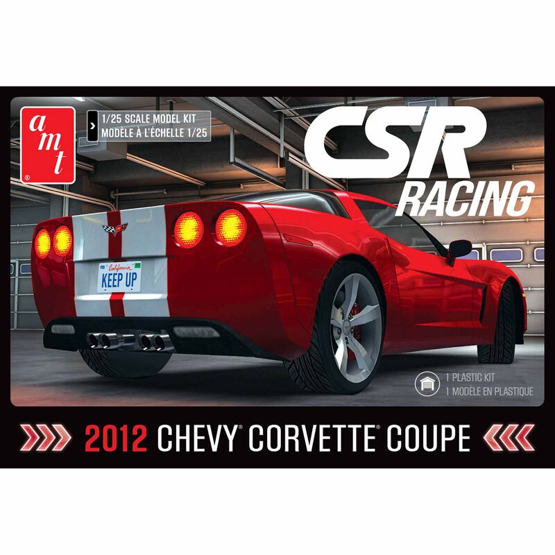 1/25 2012 Corvette Coup, CSR Racing Model Kit
