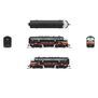 EMD F7AB, Cotton Belt 927/928, Black Widow Scheme, A-unit Paragon4 Sound/DC/DCC, Unpowered B, N