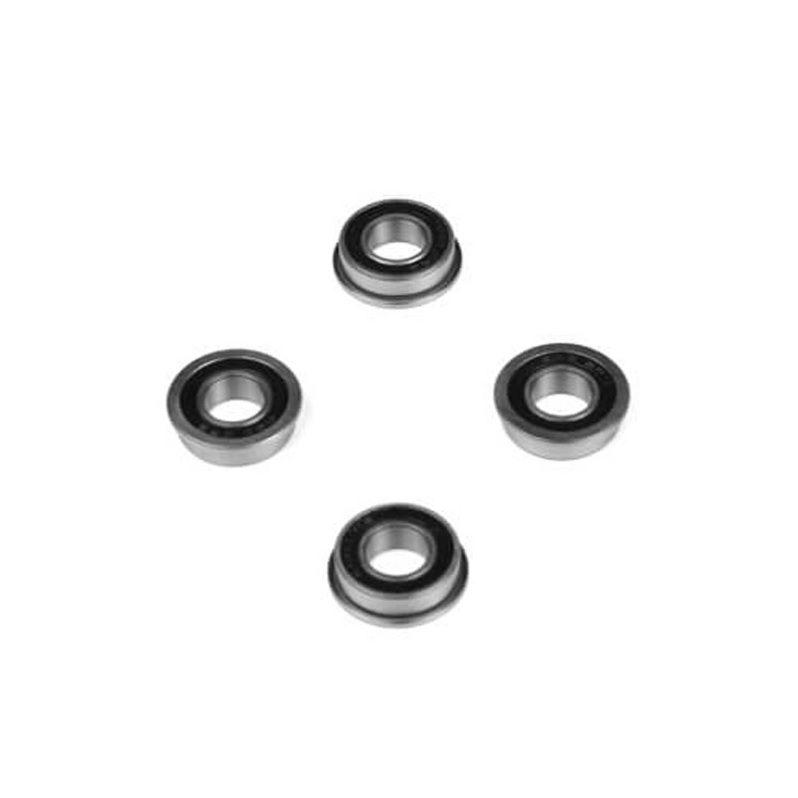 Ball Bearing, 8X16x5mm, Flanged, Shielded (4)