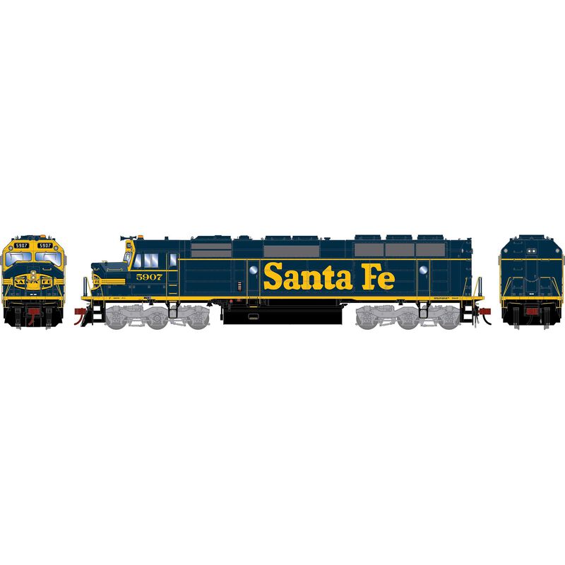 HO GEN F45 Locomotive, ATSF #5907
