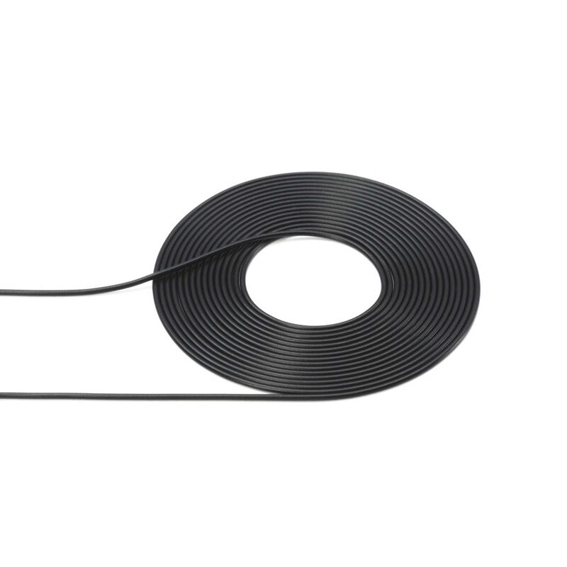 Black Cable, Outer Diameter 0.8mm