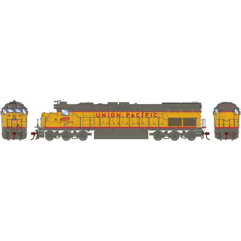 HO SD45T-2 Locomotive, Union Pacific #4819