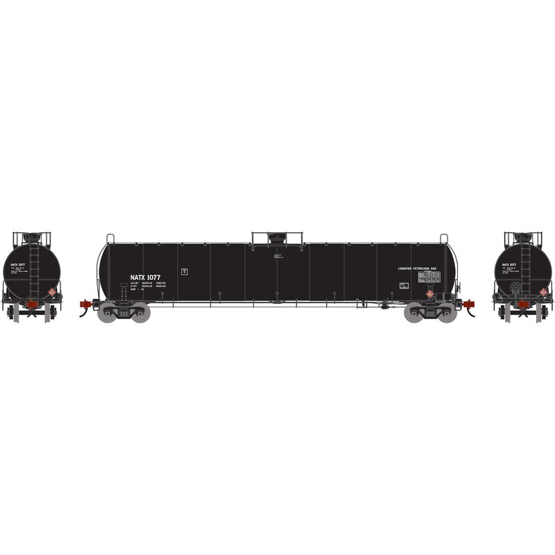N UTC 33K LPG Tank Car- Early, NATX #1077