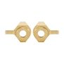 INJORA Brass Steering Knuckle Set, 1/24 Axial SCX24