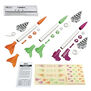 3 Bandits Mini Model Rocket Kit Set