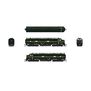 N EMD E7 A/B Locomotive, PRR 5844A / 5844B, DGLE 5-stripe, A-unit with DCC & Sound, Unpowered B-unit