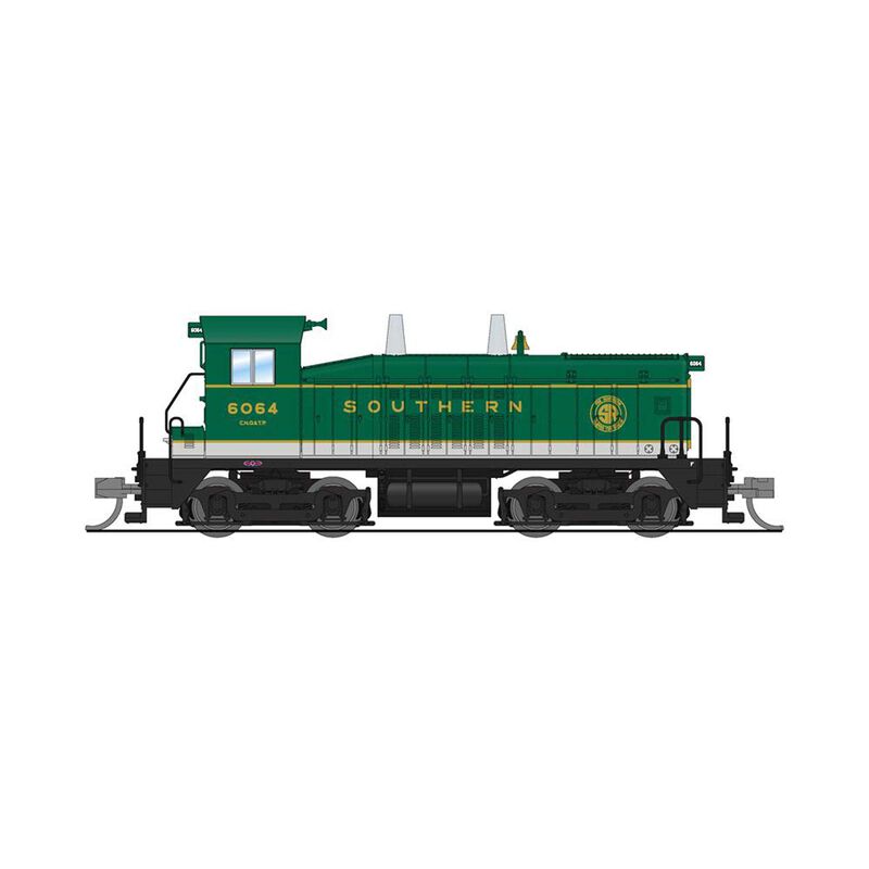 N EMD SW7 Locomotive, SOU 6073, As-Delivered Green, Paragon4