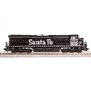 N GE ES44AC Locomotive, Zebra Stripe, Paragon4, ATSF #785