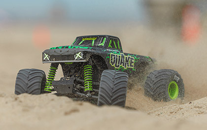 BASH-ANYWHERE SMALL-SCALE SIZE for the ARRMA QUAKE GROM 4X4 RTR RC Monster Truck