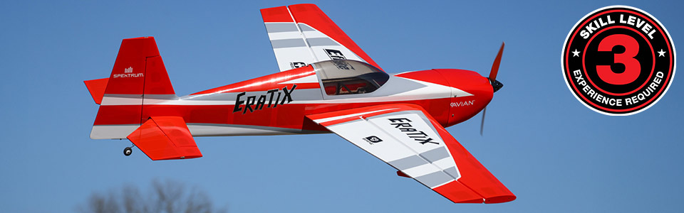Skill Level 2 for the E-flite Eratix 3D SWS RC Plane
