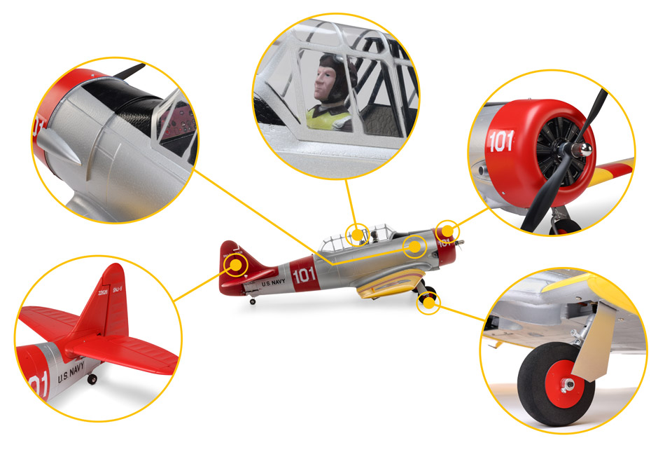 Functional Features and Scale Details for the E-flite Airbus A320neo Twin 64mm EDF RC Jet Airliner