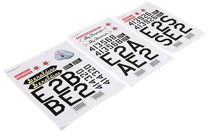 Custom Decals for the Hangar 9 P-51D Mustang 20cc RC Airplane