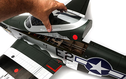 Convenience Features for the Hangar 9 P-51D Mustang 20cc RC Airplane