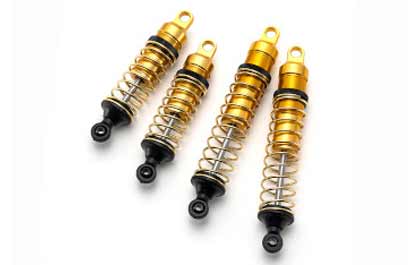 Gold Anodized Oil Shocks