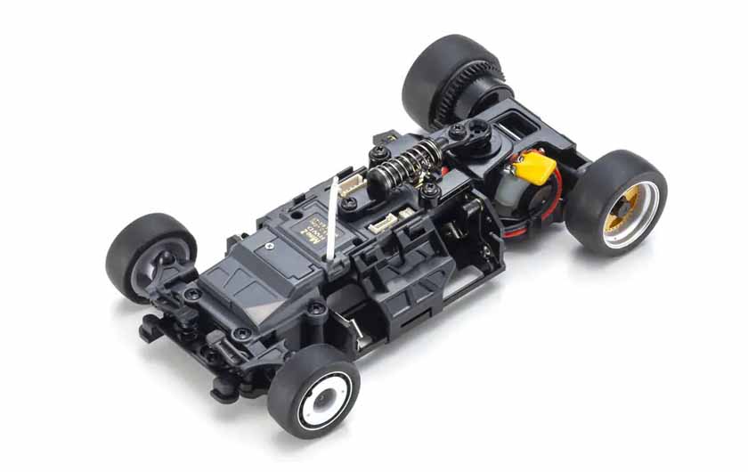 The MR-04 Chassis is lower to the ground for a lower center of gravity