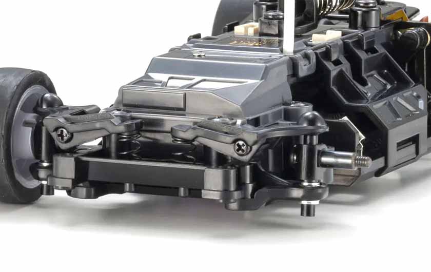 Front suspension allows for more movement of the wheels