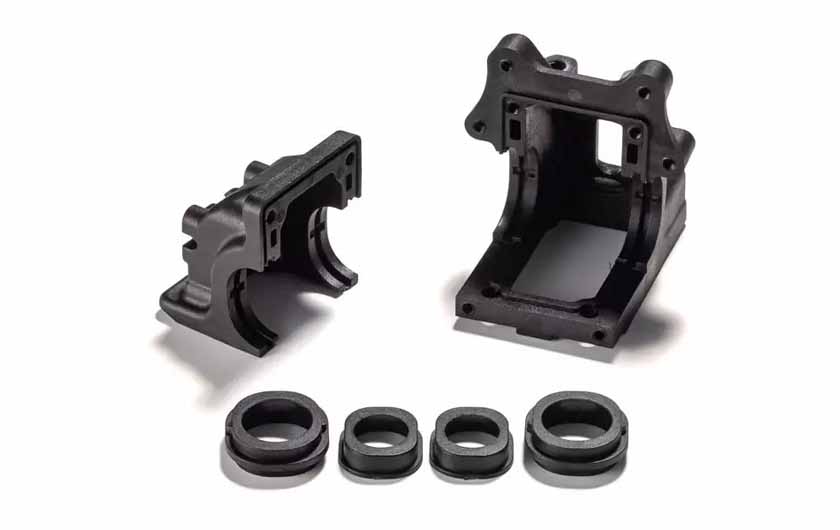 Front and rear bulkheads are a two piece design for adjustability and maintenance