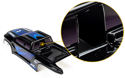 Clipless Compatibility for the Pro-Line Pre-Cut Brute Black Body