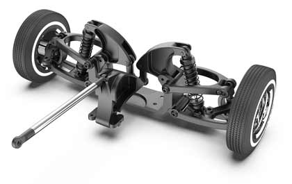 Patented Front Suspension Hopping Mechanism