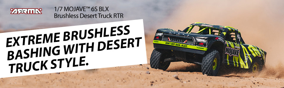MOJAVE 6S BLX 1/7 Brushless Desert Truck RTR