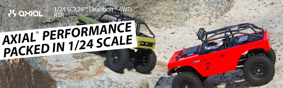 SCX24™ Deadbolt™ 1/24 Scale 4WD RTR