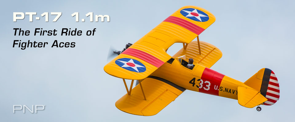E-flite PT-17 PNP