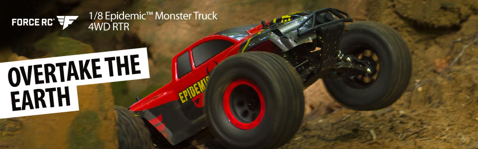 force rc epidemic monster truck