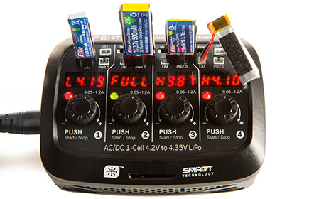 Four Precision Charge Ports