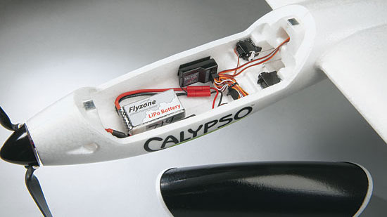 Flyzone Calypso Brushless RTF - hatch