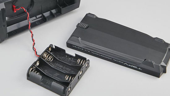 Futaba 3PV 3-Channel FHSS System - Battery Compartment