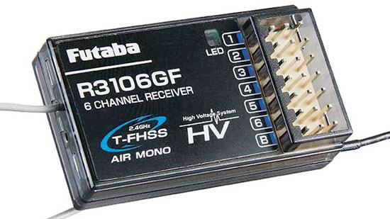 Futaba 6L Sport 6-Channel T-FHSS Mono - receiver