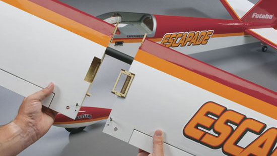 Great Planes Escapade GP/EP ARF - two-piece wing