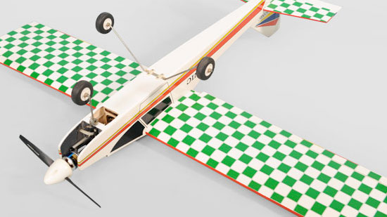 Phoenix Model Sonic Mk2 High-Wing GP/EP ARF - Wings
