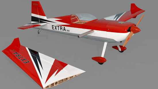Phoenix Models EXTRA 260 30-35CC/EP ARF - Wing 