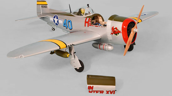 Phoenix Model P-47 Thunderbolt GP/EP 30-35cc ARF - Hatch 