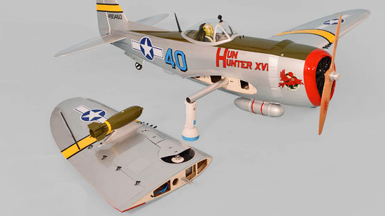 Phoenix Model P-47 Thunderbolt GP/EP 30-35cc ARF - Wing